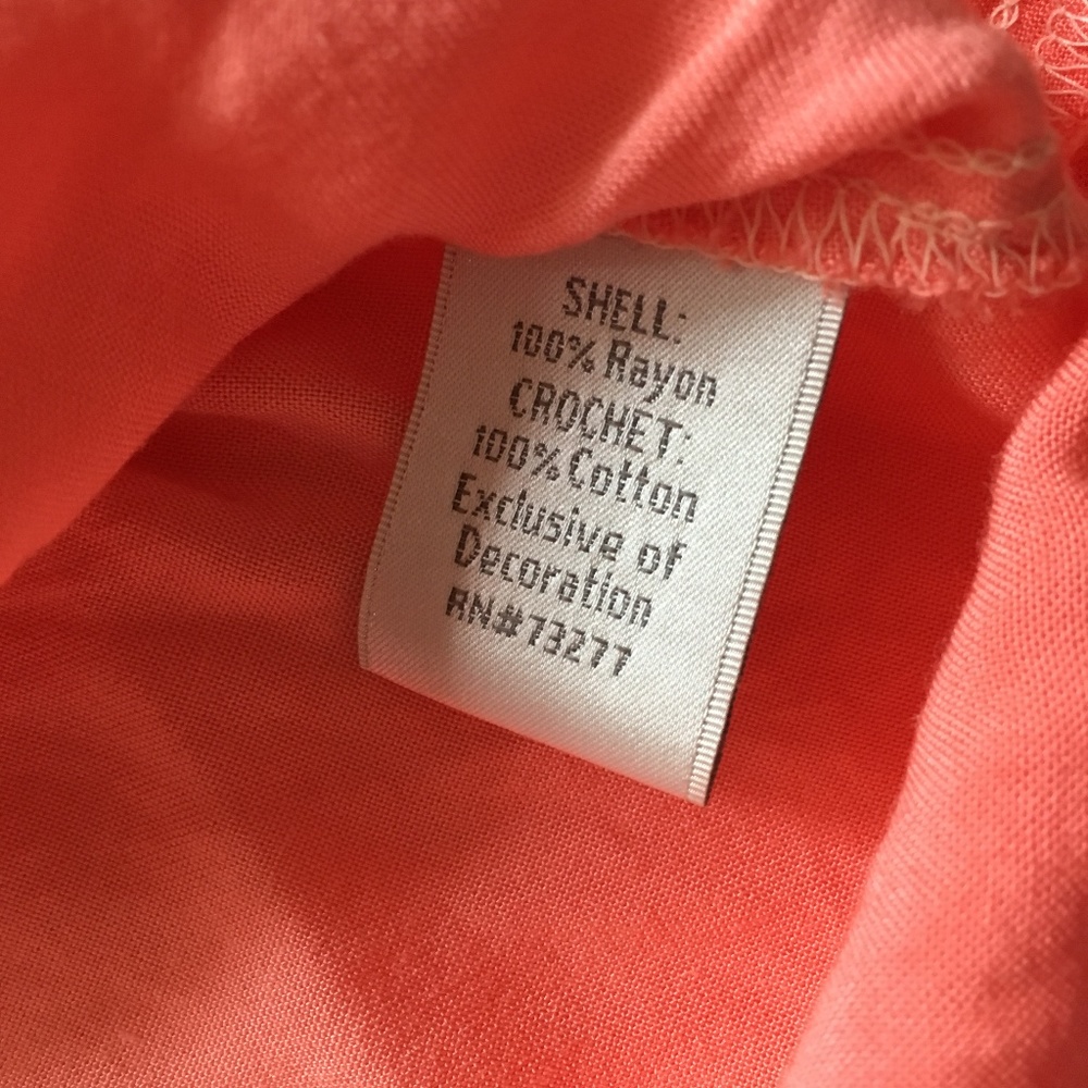 LC Lauren Conrad Coral Ombre Tank - Picture 3 of 5